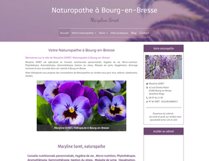 Maryline SORET Bourg-en-Bresse, Bilan naturopathique