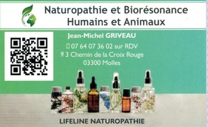 Jean-michel Griveau - Lifeline Naturopathie  Molles, , Nutrition et micro nutrition