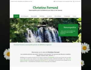Christine Ferrand Espinasse-Vozelle, Nutrition et micro nutrition, Bilan naturopathique, Diététique préventive et curative