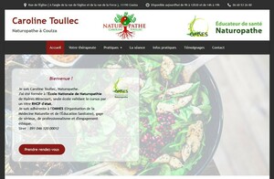 Caroline Toullec Couiza, Bilan naturopathique, Reflexologie